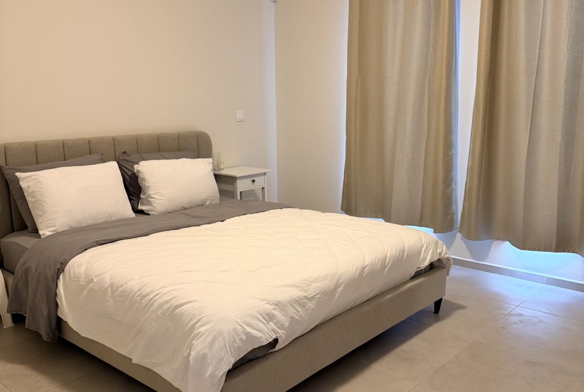 Bedroom at Perseus Living apartment in Curaçao